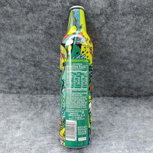 Mountain Dew Lot Of 2 Collectible Aluminum Bottles Psychedelic & Dragon Designs - Picture 6 of 10